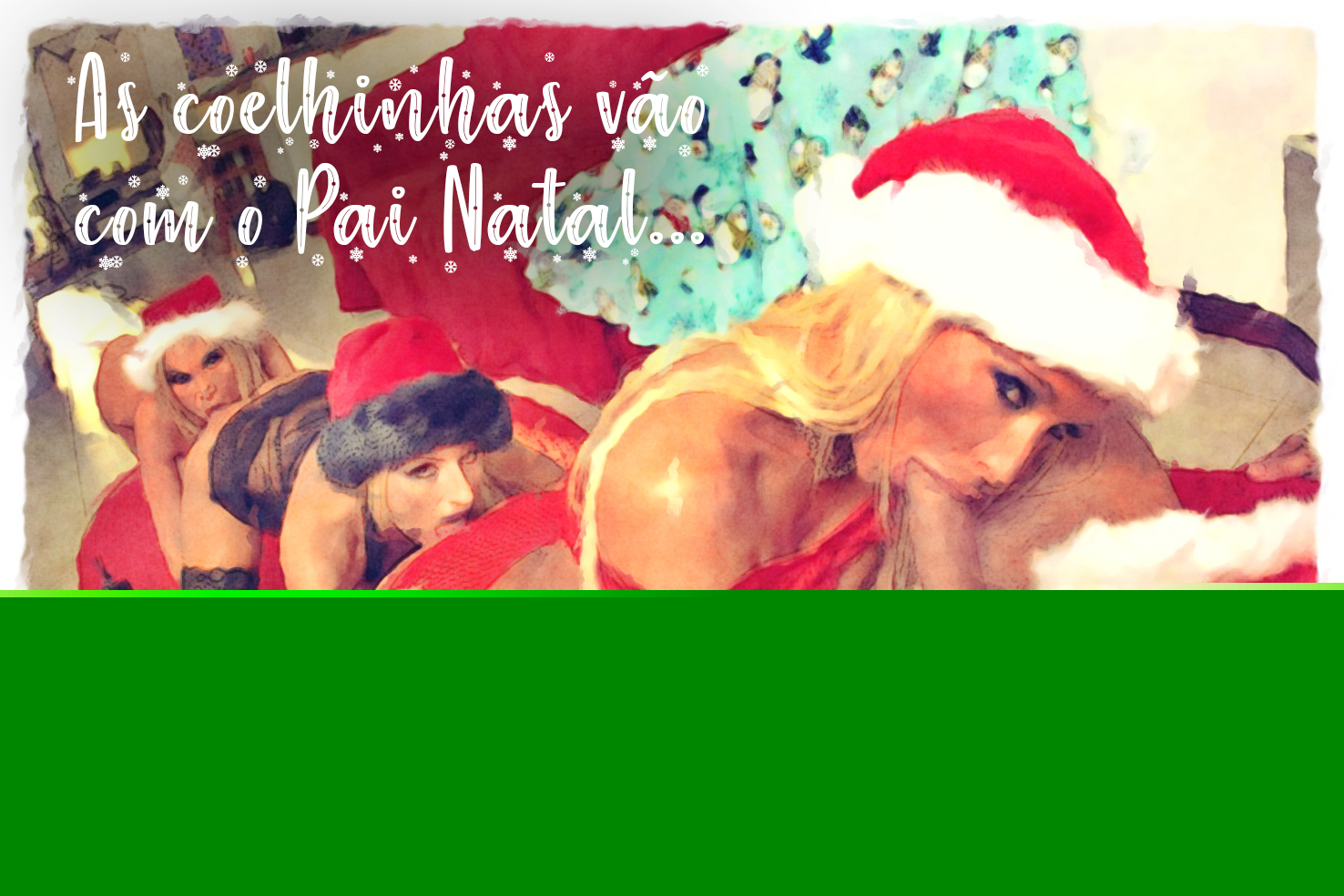 19 As coelhinhas vao com o Pai Natal no comboio ao circo